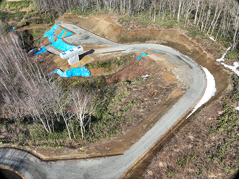 一般国道5号 仁木町 大江橋下部工事