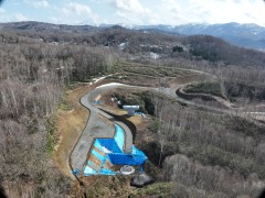 一般国道5号 仁木町 大江橋下部工 4月-2