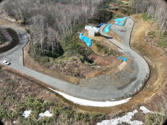 一般国道5号 仁木町 大江橋下部工 4月-5