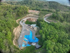 一般国道5号 仁木町 大江橋下部工 5月-2