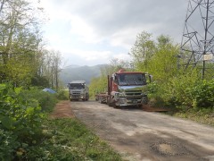一般国道5号 仁木町 大江橋下部工 5月-5